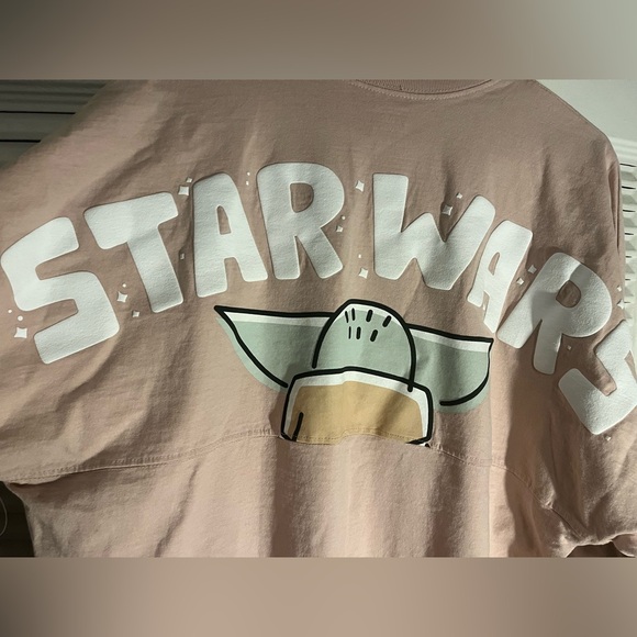 Disney Grogu Back to Front Spirit Jersey Star Wars The Mandalorian Size L - Picture 4 of 6